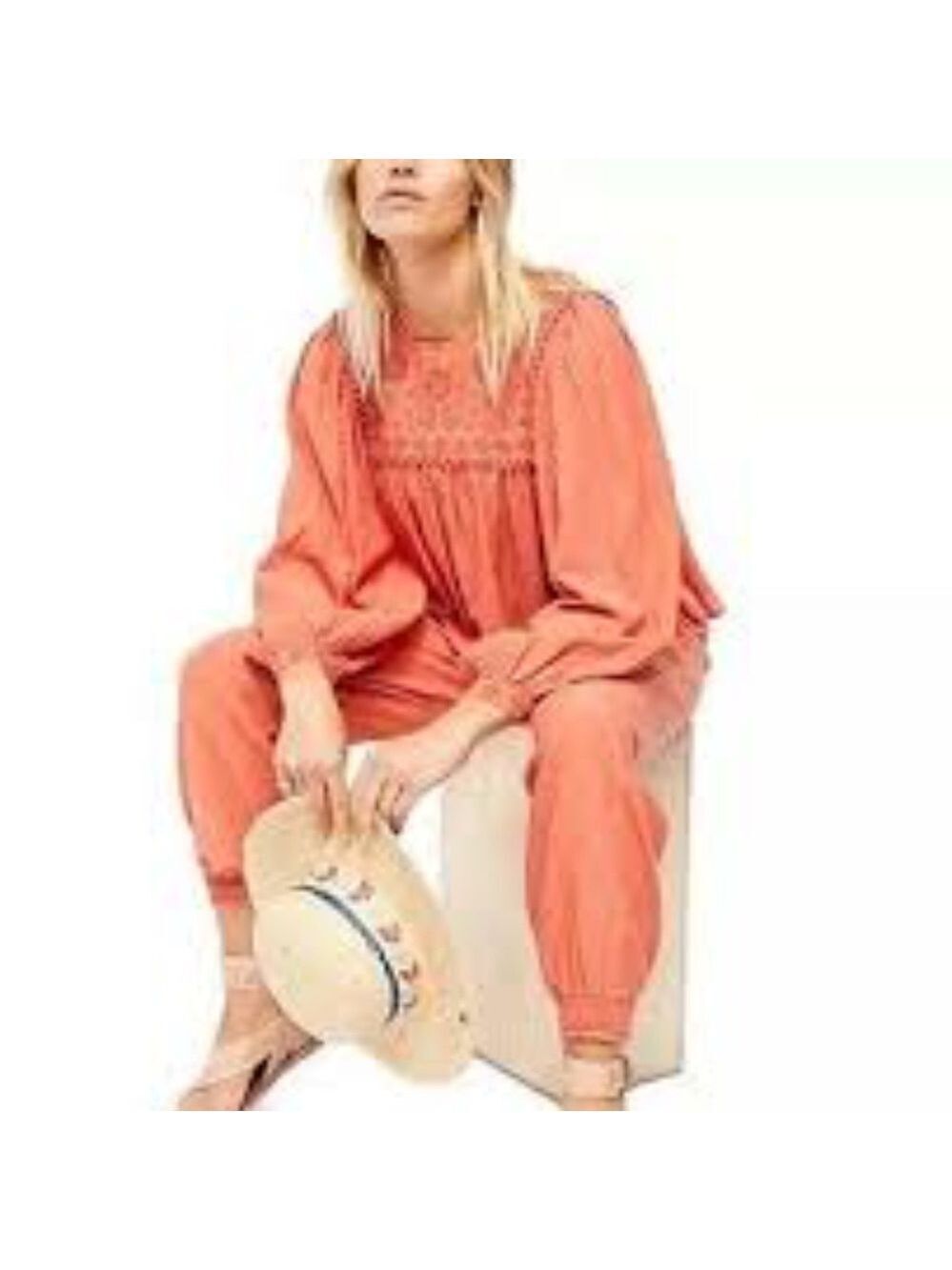 Free People Valencia Top and Pant Two-Piece Set